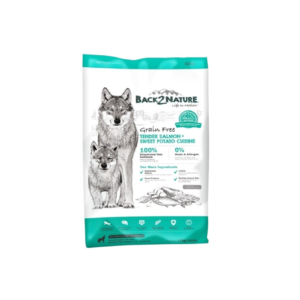 Back2nature 11kg Grain Free Tender Salmon & Sweet Potato Recipe Small Bites Dry Dog Food