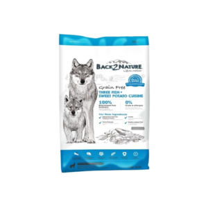 Back2nature 11kg Grain Free Three Fish & Sweet Potato Recipe Small Bites Dry Dog Food